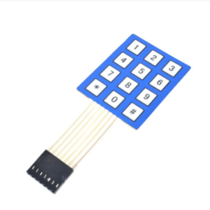 3x4 Matrix Array Membrane Switch Keypad 12 Key 4*3 4X3 Keyboard 3*4 Keys Display Switch Control Panel For DIY