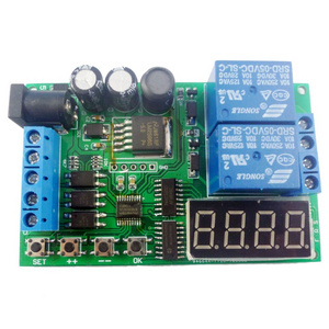 5V 9V 12V 24V DC/AC Motor Controller Relay Board Forward Reverse Control Automatic Timing Delay Cycle Limit Start Stop Switch