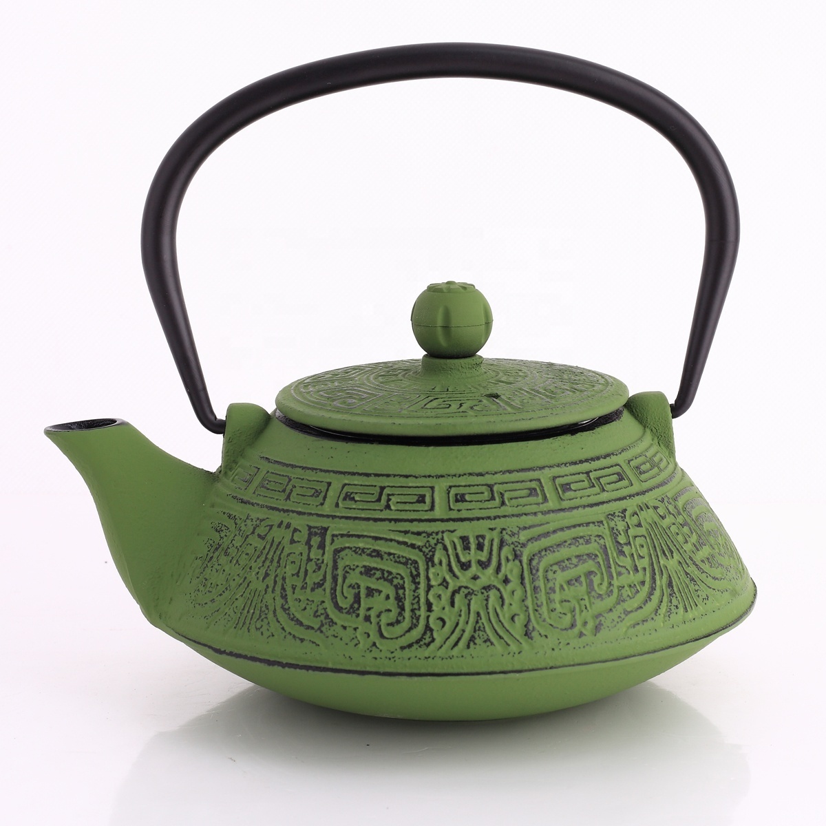 Wholesale 800ml Japanese antique vintage cast iron teapot enamel kettle tea set