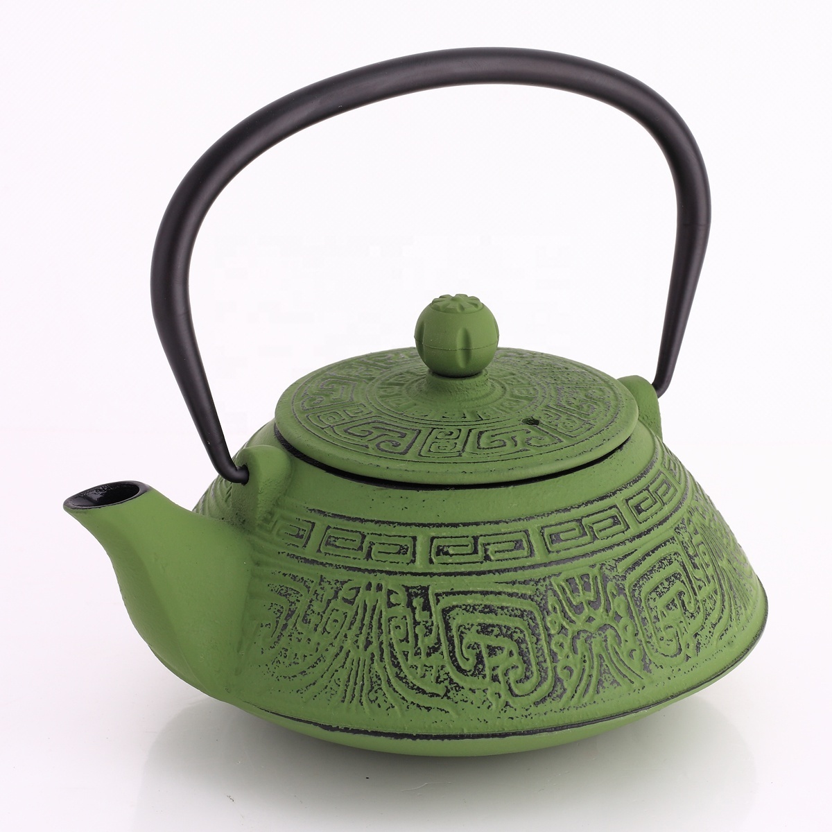 Wholesale 800ml Japanese antique vintage cast iron teapot enamel kettle tea set