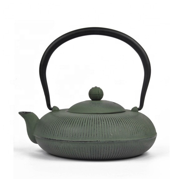 wholesale Amazon Hot selling Japanese teapot gift cast iron enameled cast iron teapot kettle