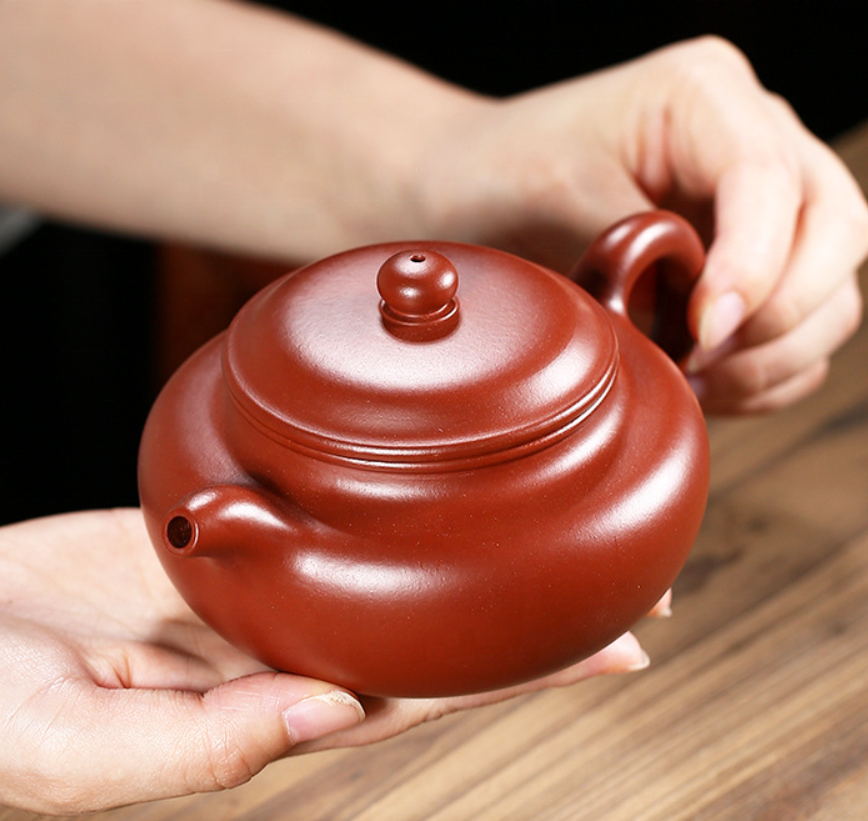 Purple Clay Teapot Chinese Style Zisha Pot Kungfu Teapot Antique Tea Pot for Christmas Gift