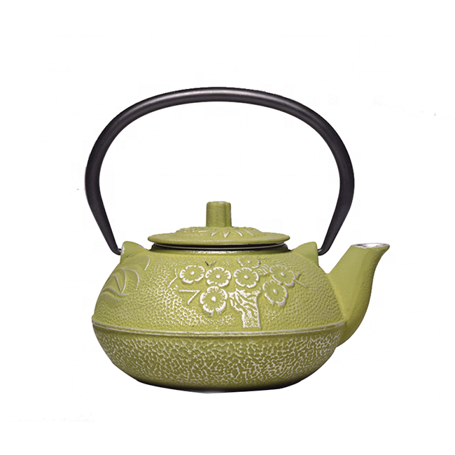 Cast Iron Enamel Coated Tea Pot with Infuser  0.5L