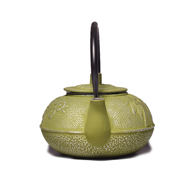 Cast Iron Enamel Coated Tea Pot with Infuser  0.5L