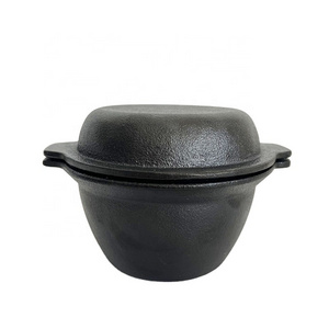 Wholesale Small Cast Iron Pot Dutch Oven Casserole Baking Dish Cooking Pot With Lid