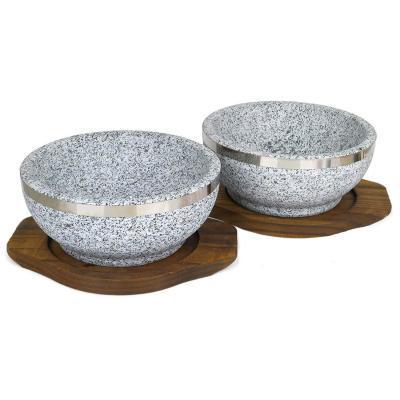 18CM Korean Dolsot Bibimbap Bowl Korean Cuisine Cooking Stone Pot for Sale