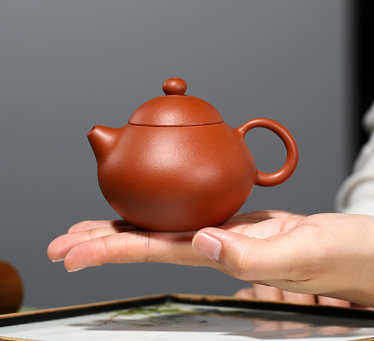 Yixing Zisha Tea Set Handmade Wendan 125ml Purple Clay Teapot Traditional Chinese Kungfu Teapot for Christmas Gift