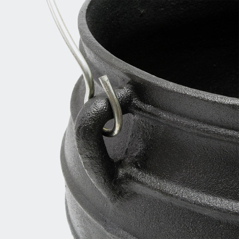 Traditional South African Botswana Potjie Pot Cast iron 3 legs Camping Outdoor Cooking Cauldron Stew Pot