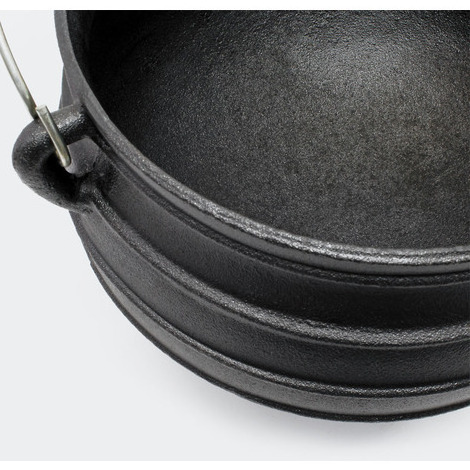 Traditional South African Botswana Potjie Pot Cast iron 3 legs Camping Outdoor Cooking Cauldron Stew Pot