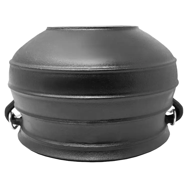 Wholesale Cast Iron Kettle Cauldron Flat Potjie pot 2 gallon