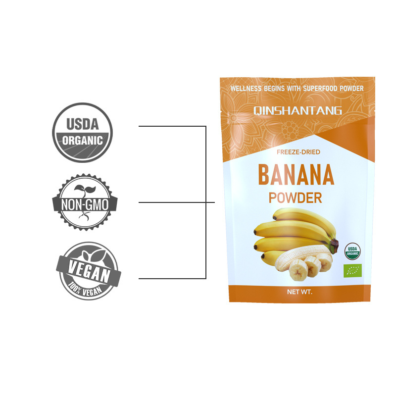 Pure Natural Banana Powder 98% Private Label Banana Powder