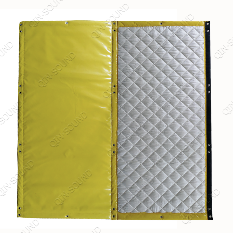 Outdoor Waterproof Sound Barrier Fence PVC Sound Absorbing Panels Soundproof Noise Barrier for Highway Road