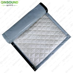 Sound Absorbing Material Sound Barrier The Outdoor Quilted Soundproof Curtain