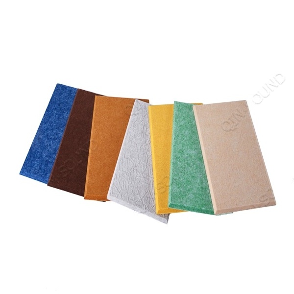 Flat Sound Proof Colorful Acoustic Panel Insulation Acoustic Isolator Music Studio absorbing Wall Decoration panel for office