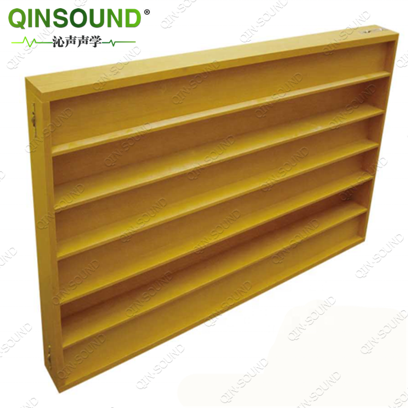 Wooden Acoustic Sound Diffuser Absorption Wall Curved Bass Traps For HIFI & Home Cinema