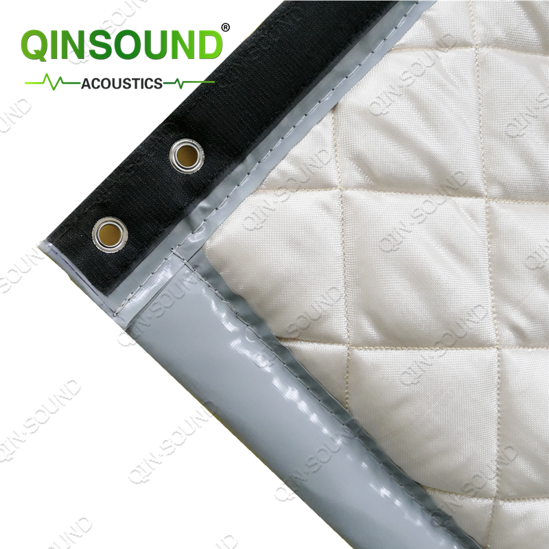 Pvc Mass Loaded Vinyl Barrier Acoustic Curtain Blanket Sheet Material Noise Barrier Blanket