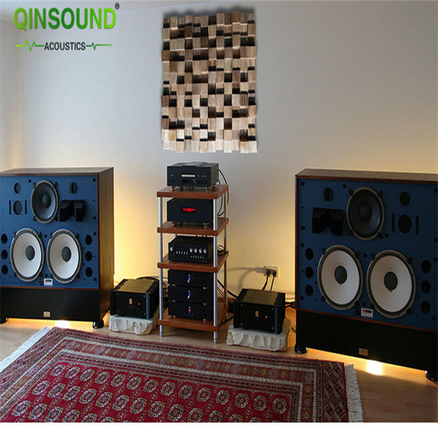 Sound Diffuser Acoustic Panel  art could be customized for recording sound absorption wall panel