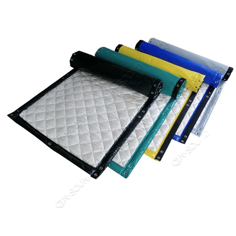 Waterproof Exterior Sound Absorbing Blankets Temporary Noise Barrier