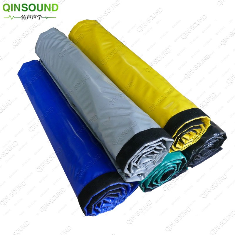 Sound Absorbing Material Sound Barrier The Outdoor Quilted Soundproof Curtain