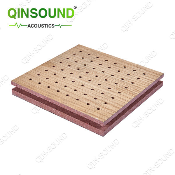 Operating Room Wooden Perforated Acoustic Panel Ceiling Board