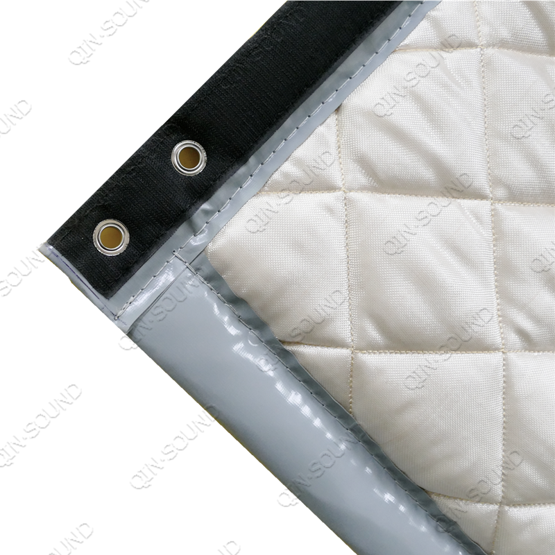 Outdoor Industry Noise Around Road And Earthworks Fire Retardant Pvc Sound Blanket