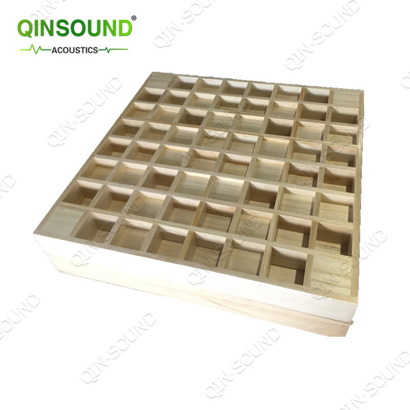 Studio Solid Wood Acoustic Panel Sound Diffuser