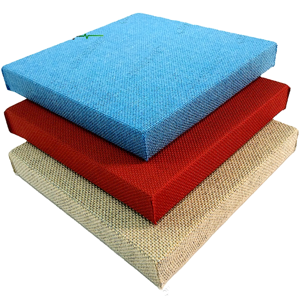 Popular Design Fabric Wrapped Fiberglass Acoustic Panels For Noise Reduction