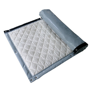 Outdoor Acoustic Blanket Mass Loaded Vinyl Noise Barrier for Construction Site Sound Insulation