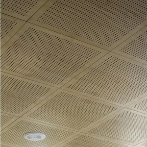 Operating Room Wooden Perforated Acoustic Panel Ceiling Board