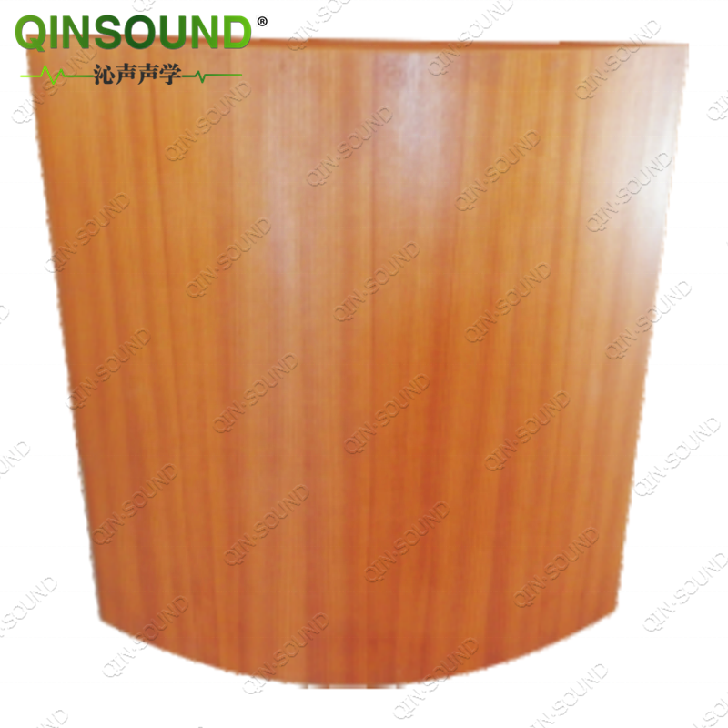 Wooden Acoustic Sound Diffuser Absorption Wall Curved Bass Traps For HIFI & Home Cinema