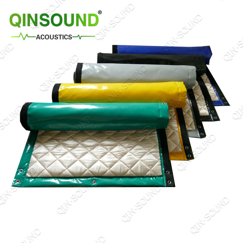 High Quality Acoustic Sound Barrier Fence Temporary Sound Barrier Blanket For Noise Insulation