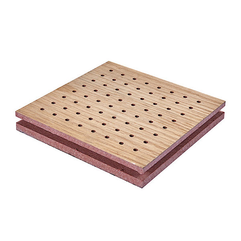 Micro Perforated Sound Absorbing Wall Cladding Wood Panel