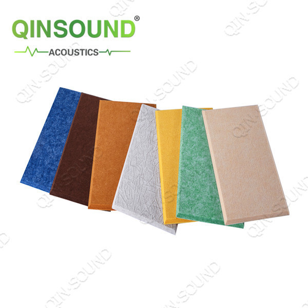 Home theater system decorative soundproof wall panel Hexagon PET felt 100% polyester acoustic panel