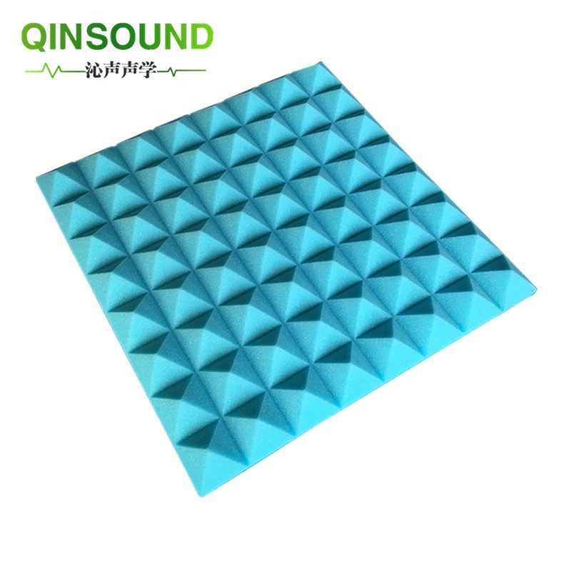 Fire Retardant Sound Absorbing Soundproof Material Studio Pyramid Acoustic Egg Crate Foam Acoustic Studio Foam