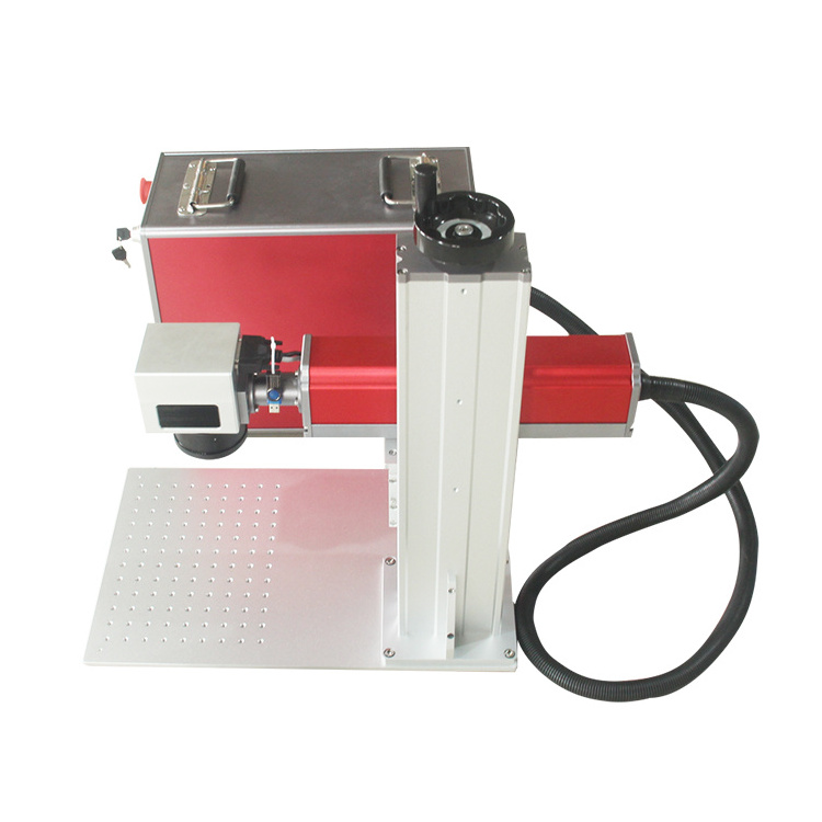 Lightburn 100w deep engraving fiber laser marking machine factory price 20w 30w 50w 60w 80w for metal stainless steel