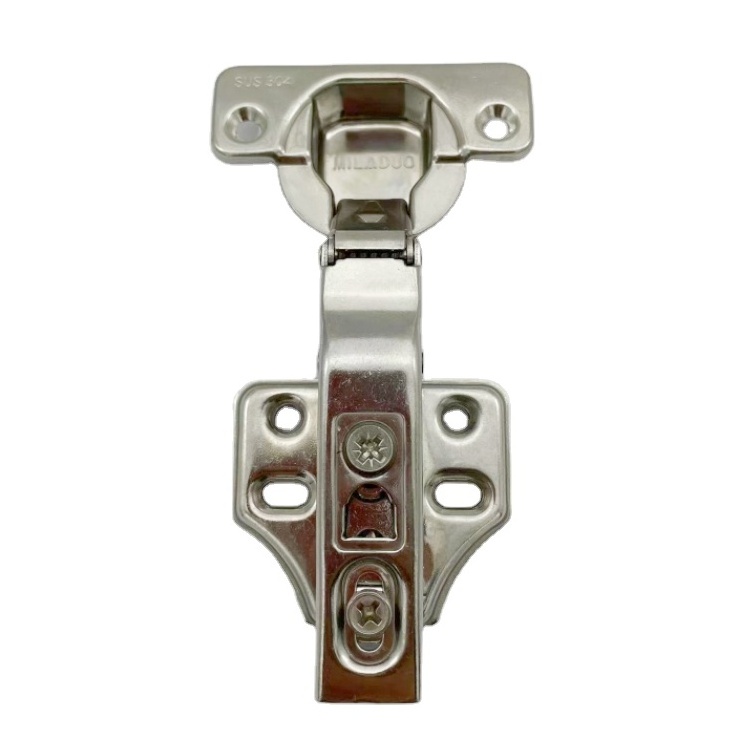 304 Stainless Steel Chain Cabinet Door Hydraulic Buffering Hardware Bending Accessories Wooden Hidden Door Hinge