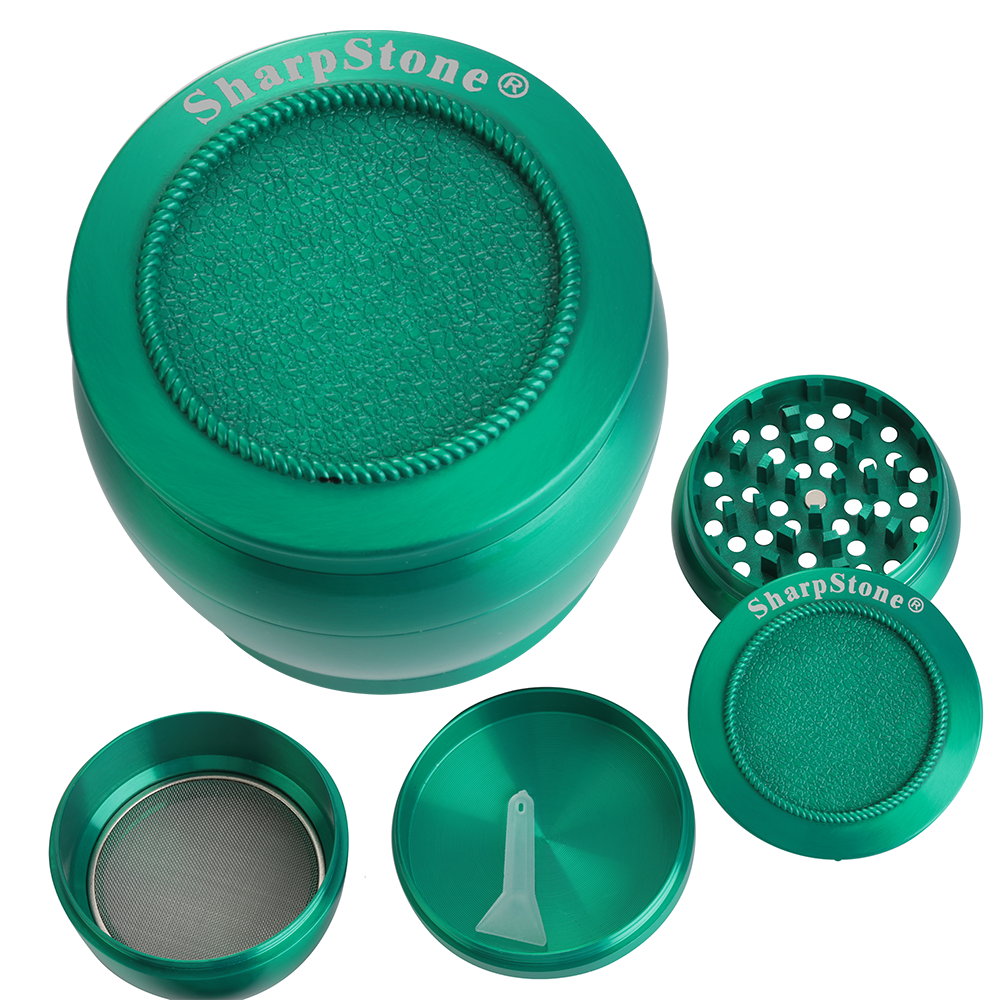 sharpstone Zinc Alloy Grinder 63 Ceramic Jar Smoke Grinder manual herb grinder