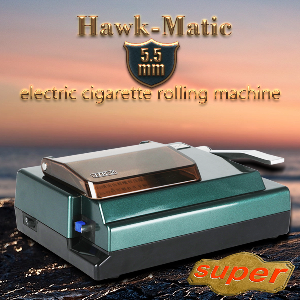 Hawk-Matic tobacco rolling machine 5.5mmelectric cigarette rolling machine