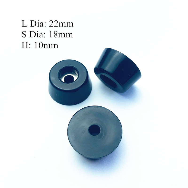 22# SHQN 22*18*10 mm with hole m4 could supply screw  Furniture rubber feet bumpers