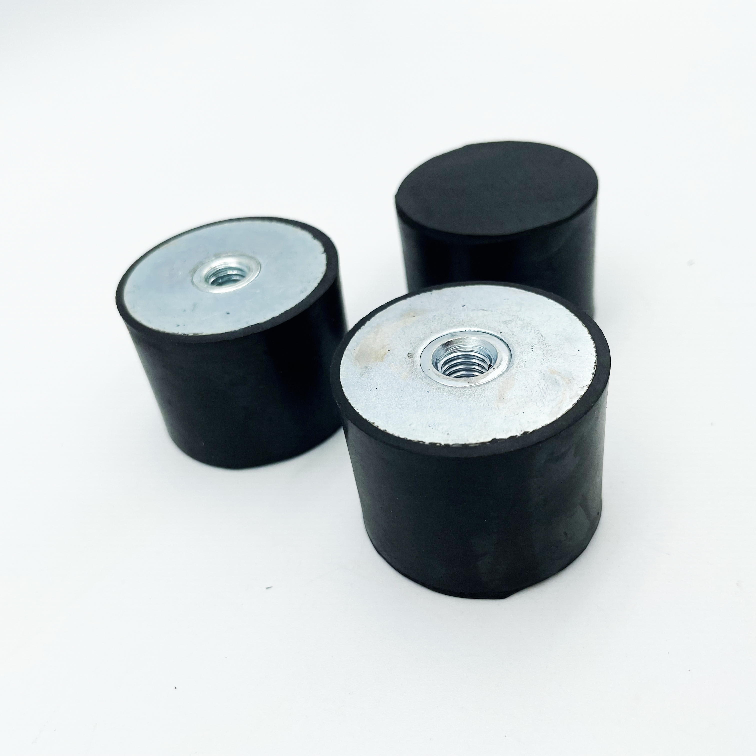 Anti Vibration Damper Black Rubber NBR NR EPDM Rubber Mount DE Type Rubber Damper with metal