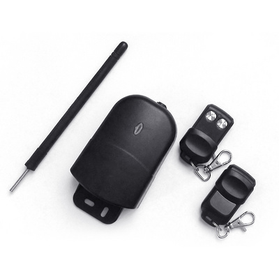 433MHz wireless learning code RF transmitter remote control switch 2 channel garage door receiver for garage door