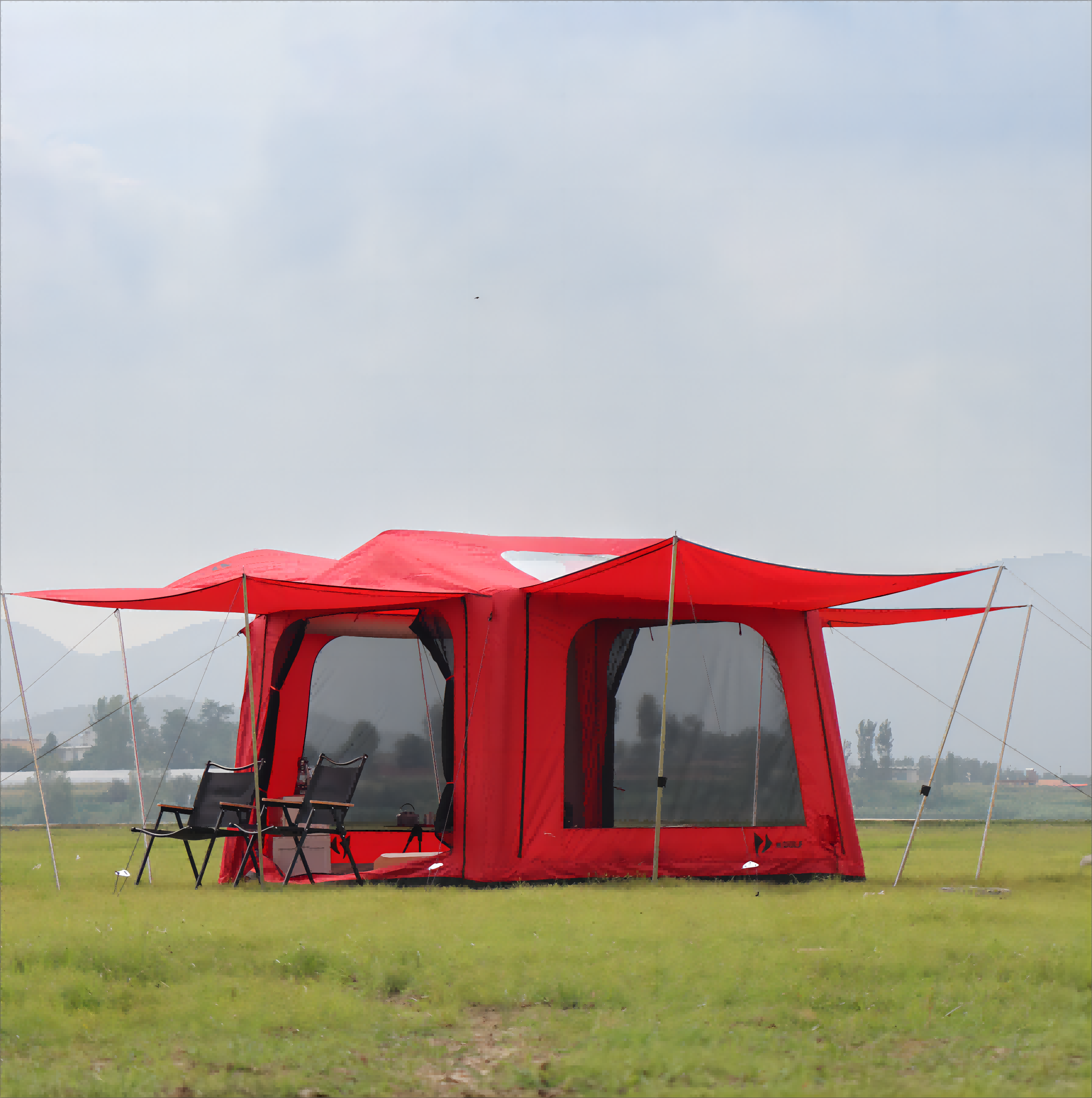 QX Professional Factory Easy Build and Good-Looking Inflatable Structure Camping Tent