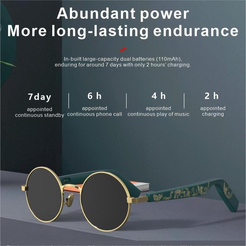 New smart glass eyewear bluetooth glasses smart glasses fashion bluetooth smart glasses 2024