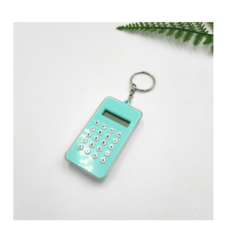 Creative Labyrinth Mini Calculator Keychain Office Decompression Tool Student Keyring Pendant Key Chain Gift