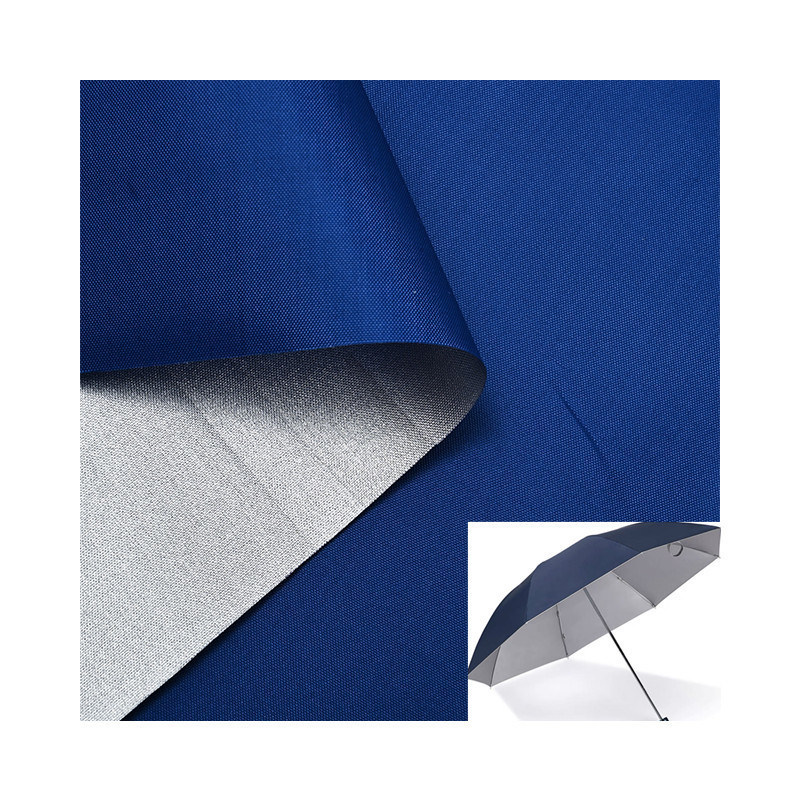 The Best Quality Silver Coated 190t Polyester Taffeta Fabric For Tent and Umbrella