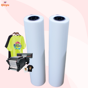 Qinyu factory self weeding printing inkjet transparency transfer film paper fabrics dressing for t-shirt