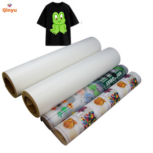 Qinyu Popular Design Reflective Film Printing Heat Transfer Paper For T Shirts