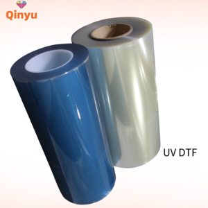 Qinyu Stable A3 31cm 43cm 62cm UV DTF film Transfer AB Pet Film Printing DTF UV AB Film For UV DTF Printer