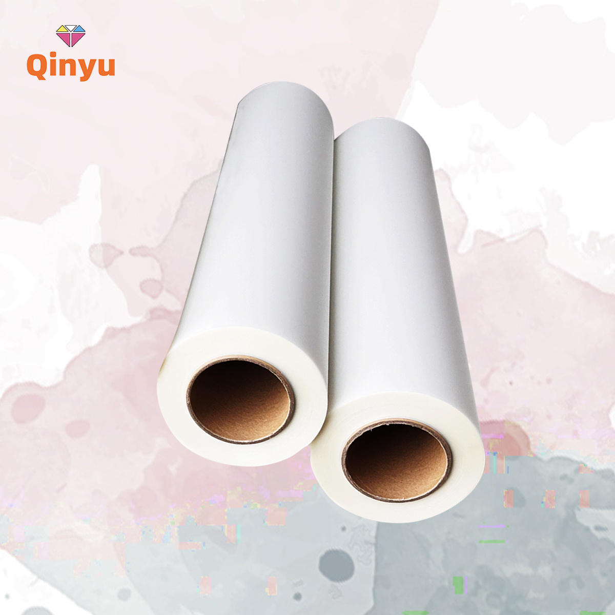 Hot sales double matte transfer film for DTF 30 60cmx100m a3 a4 digital printing heat transfer PET release film roll