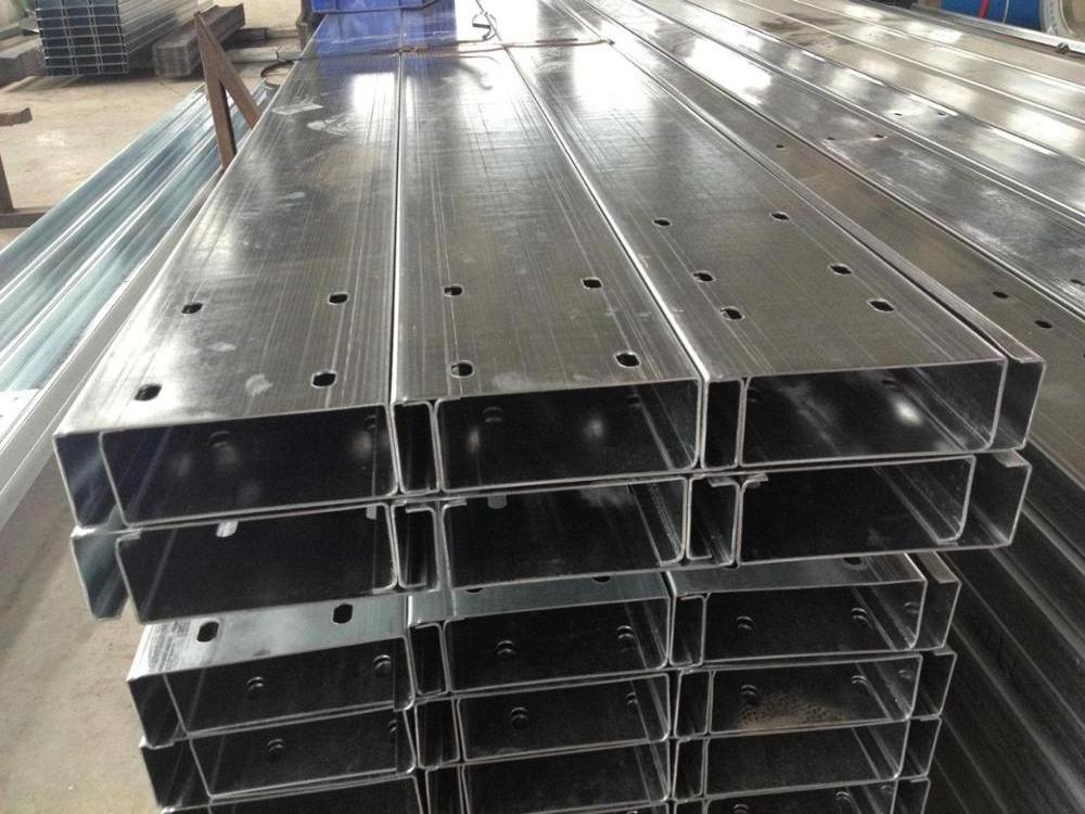 hot sale shandong cold bending galvanized roof galvanized steel c channel c purlin c type steel price